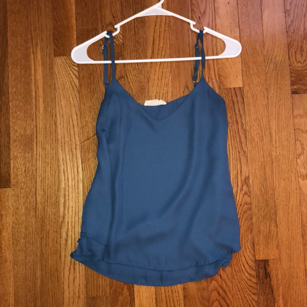 Blue tank